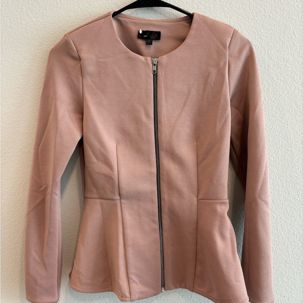 TOPSHOP peplum sweater